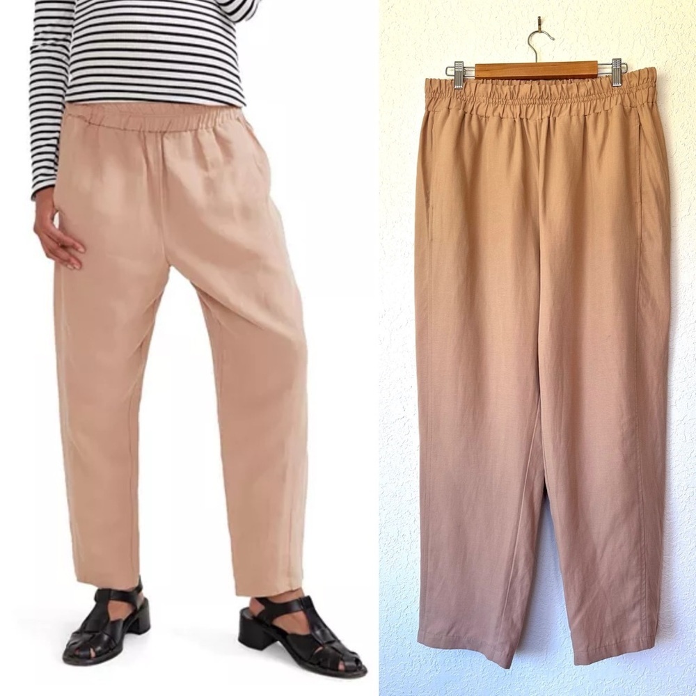 HATCH Collection Lien Tencel 
The Asher Under the Bump Maternity Pant size 4 XL